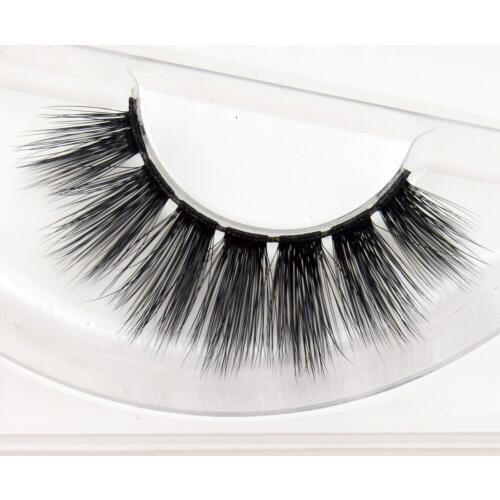 Visofree Mink Eyelashes Natural False Eyelashes Thick Makeup Real 3D Mink Lashes Soft Long Eyelash Extension Fake Eye Lashes D49