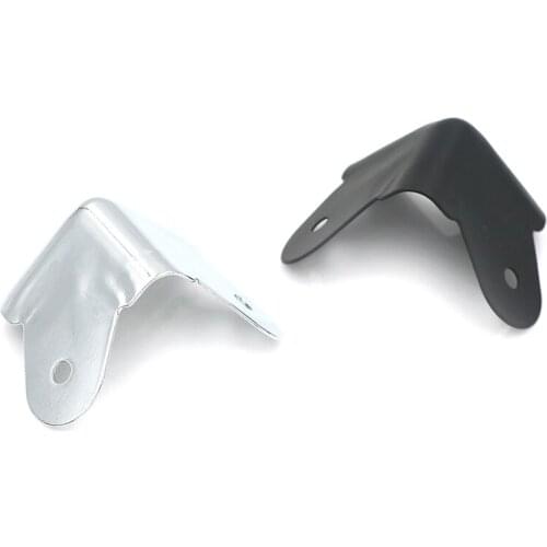 8pcs/Set New Iron Protectors Cabinet Guitar Amplifier Part Decorative Feet Leg Brackets For Speaker