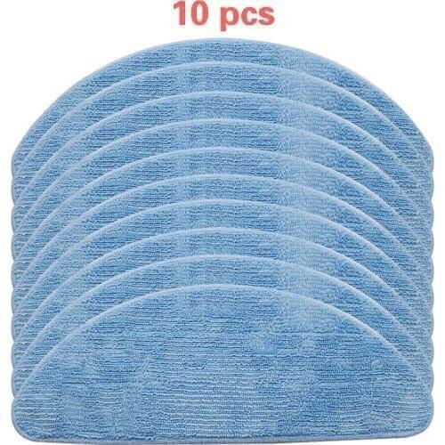 New 10 pieces mop floor for proscenic 800T robot vacuum cleaner accessories