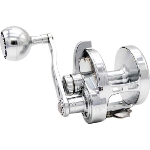 CAMEKOON Fishing Reels Lever Drag Jigging Reel 9+2 BBs Trolling Wheel Saltwater Surf 40kg Drag Power Ocean Jigging Fishing Reel