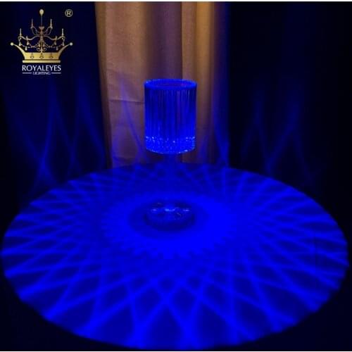 LED Night Light Portable Table Bedside Lamps Rechargeable Warm White Light and Color Changing RGB Remote Control Colorful Lamp