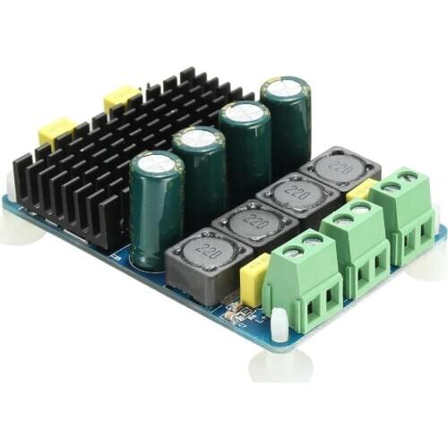 TDA7498 2 Channel 2x100W DC 8~32V Digital Stereo Power Amplifier Board 4/6/8 ohm