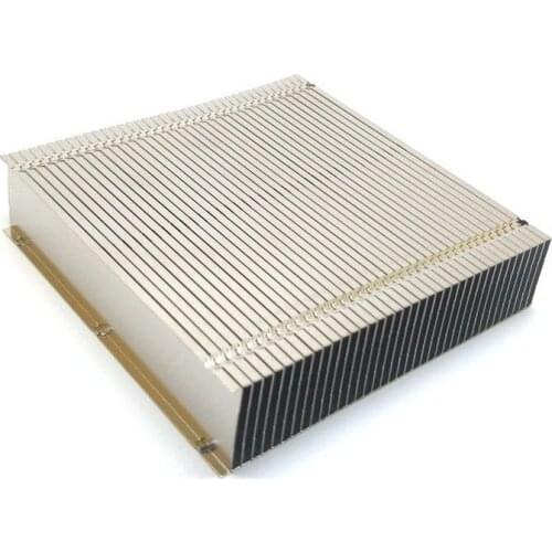 Thickness 18mm aluminum fin 77*80*18mm