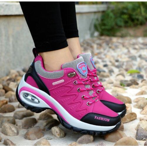 2020 Spring autumn Women Flat Platform Sneakers For Women Lightweight Comfortable Breathable Ladies Laces Casual Sneakers