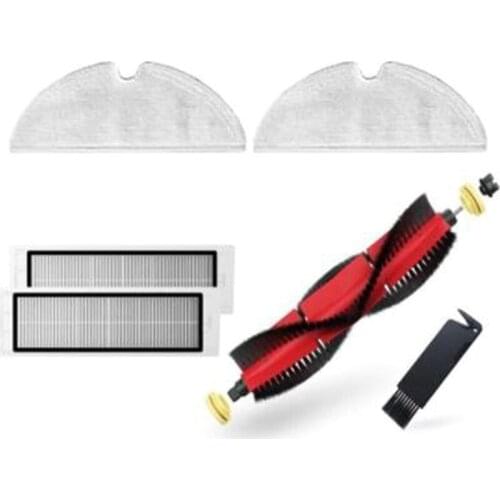 For Xiaomi 1S 1St Mi Roborock S50 S5 Max Mijia Hepa Filter Side Brush Filter Main Brush Robot Vacuum Cleaner Accessories