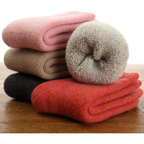 0-7Y Winter Thick Warm Baby Socks Solid Color Floor Socks for Kids Infant Baby Toddler Newborn Winter Socks Baby Stuff