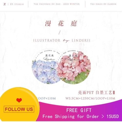 1 Loop Stop Manhuating Stationery Scrapbooking Stickers Pet Tape