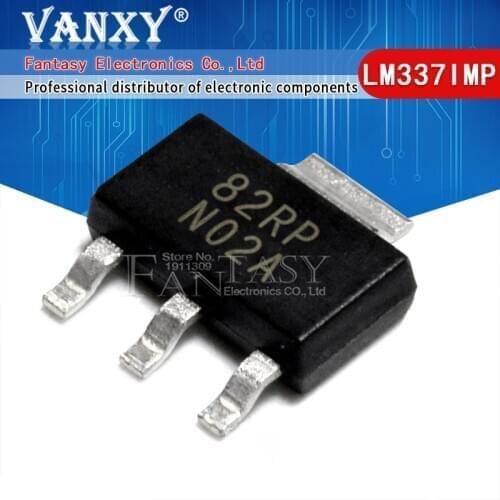10PCS LM337IMP SOT-223 LM337 SOT223 LM337IMPX New Original