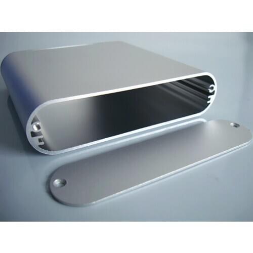 108*26*100mm Instrument shell aluminum shell arc-shaped aluminum casing housing battery components enclosures