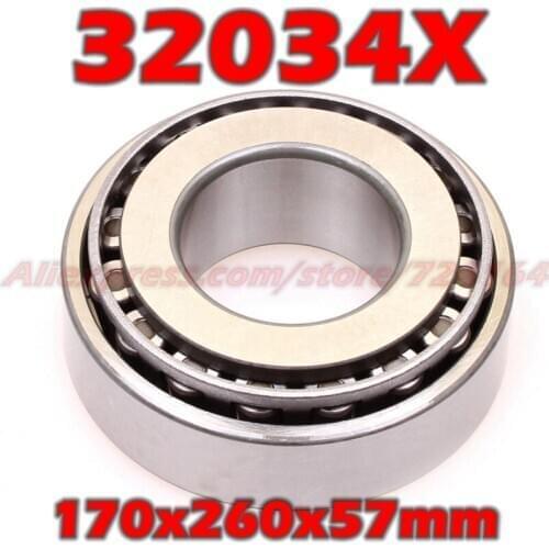 170x260x57 mm Tapered Roller Bearing 32034X 2007134E HR32034XJ 32034JR 32034XA E32034J 32034VC12 32034XU 32034E 170*260*57 32034