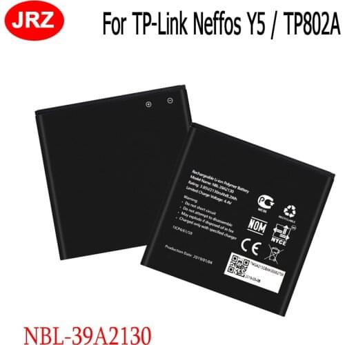NBL-39A2130 For TP-Link Neffos Y5/TP802A Battery 2130mAh Mobile Phone Replacement Batteria Batterie Accumulator AKKU