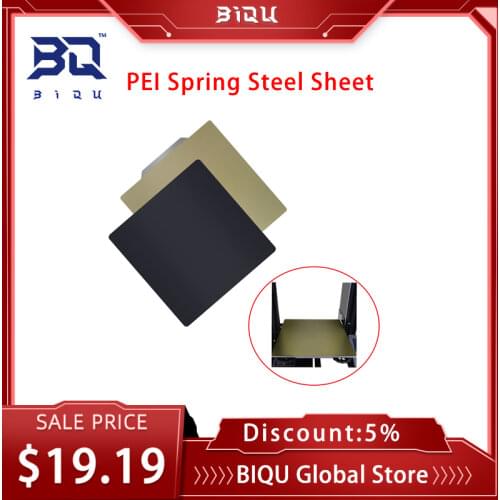 Removal PEI Spring Steel Sheet Flex Magnetic Base for 3D Printer Parts Ender 3/5 CR10 Prusa mini 3D Printer Hot Bed