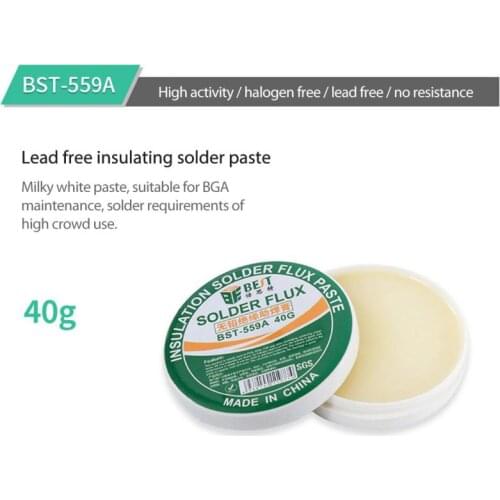 Solder Paste Rosin Soldering Flux Paste Solder Mobile Phone Card Precision Electronic Rosin Flux PCB Parts Welding Soldering Gel