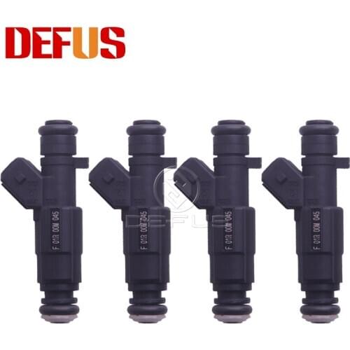 DEFUS 4pcs Fuel Injector Nozzle OE F01R00M045 For Petrol Gasoline Car Injection Values Brand NEW Auto Parts Flow Matched Tested