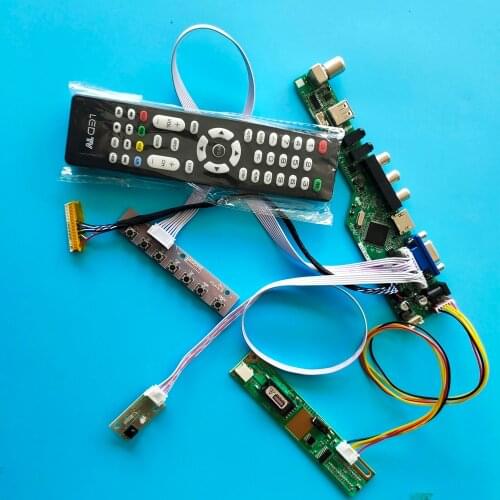 Kit For CLAA154WB04/CLAA154WB03A Controller Board Remote Audio 1280x800 Display HDMI-compatible VGA AV TV USB Panel Monitor