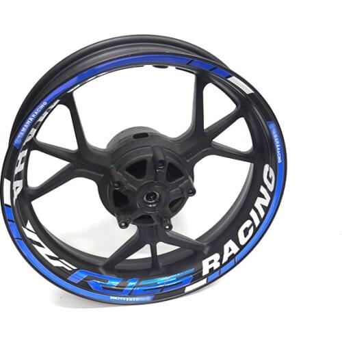 Motorcycle High Quality Outer Rim Wheel Decal Reflective Stickers For YAMAHA YZFR125 YZF R125 Stickers