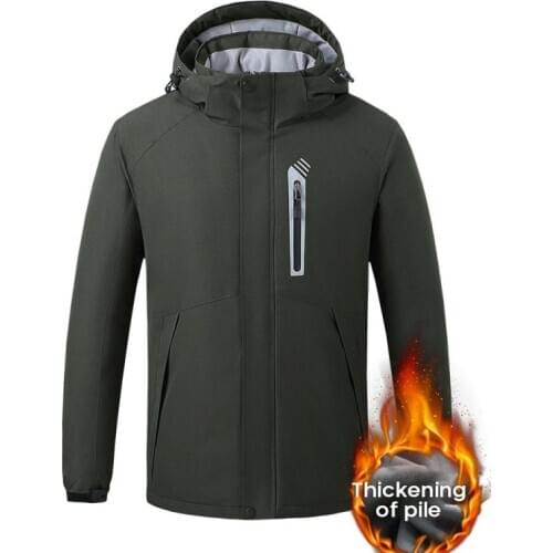 Mens Electric Heated Jacket USB Winter Body Warmer Windproof Coats Heating Jacket 8 Areas Heated Hoodie Padded Coat Clothes