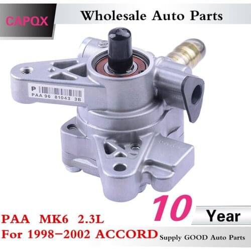 CAPQX Power steering pump Rack PAA 56110-PAA-A01, 56110-PDA-E03 For ACCORD CG5 CG1 CF9 1998 1999 2000 2001 2002 MK6/2.3 L