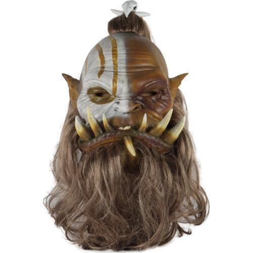 2019 New World of Warcraft Mask Ogrim Doomhammer Latex Mask Cosplay Party Halloween Masks