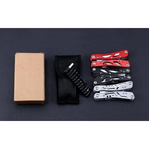New multifunctional pliers with screwdriver set pocket folding hand tools survival knife hunting portable outdoor multi-tool