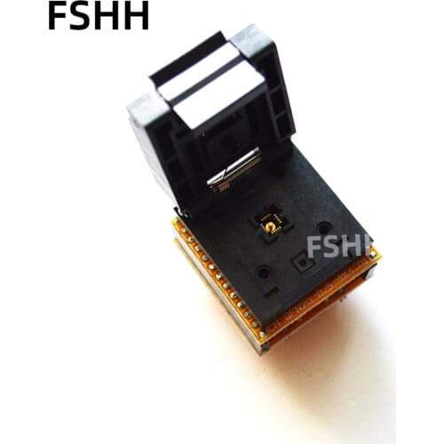 QFN20 to DIP20 Programmer Adapter DFN20 MLF20 WSON20 test socket Pitch=0.5mm Size=4mm*4mm