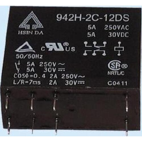Relays 942H-2C-12DS G2R-2C-12V