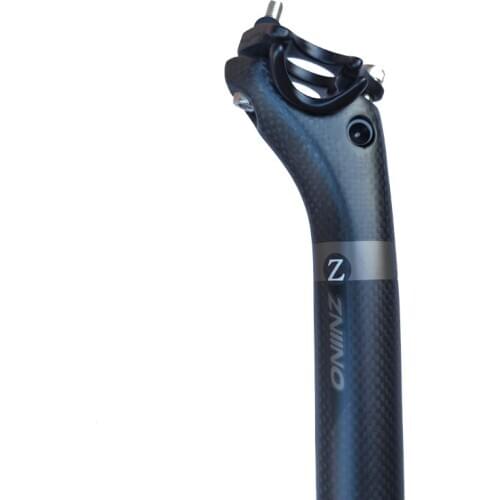 2020 New ZNIINO NO LOGO 20mm Carbon offset Seatpost 27.2/30.8/31.6*400/350mm Carbon Bike Cycling Parts MTB/Road bicycles 3K