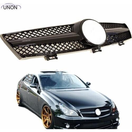 High Quality W219 Car Front Bumper Mesh Grille Grill For Mercedes For Benz W219 CLS500 SLS600 CLS 2005-2008 Without Emblem