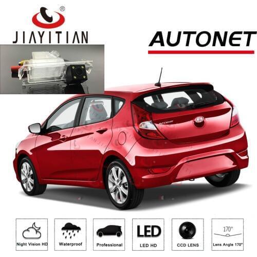 JIAYITIAN rear camera for Hyundai Accent RB/WIT/Grand Avega 5D hatch 2011~2017/License Plate camera Reverse Camera CCD backup