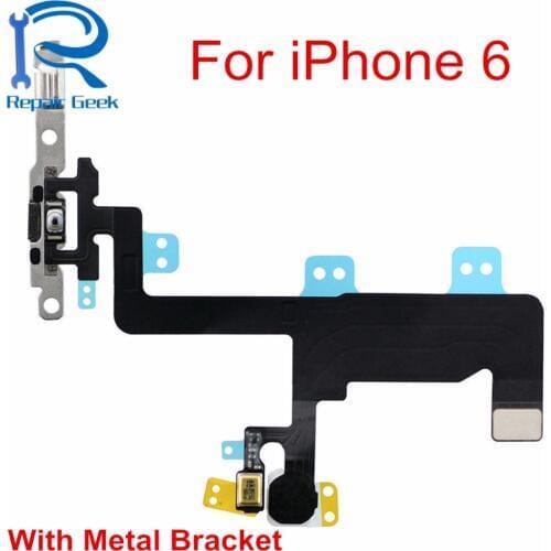1pcs New Top Quality On/Off Power Flex Cable For iPhone 6 6G 4.7" Switch Sensor Proximity Ribbon Replacement Repair Parts