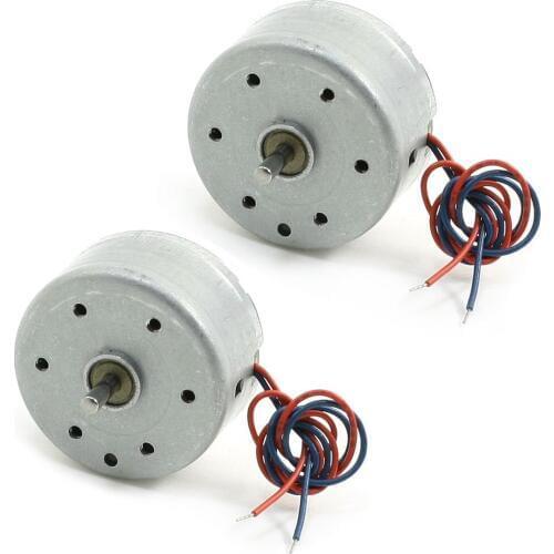 2PCS RC300 6000RPM DC 1.5-9V Micro Motor for CD DVD Player