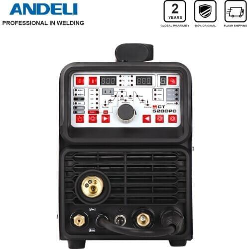 Hot MCT-520DPL MCT-520DPC Cut Mma Koude Mig En Flux Zonder Gas 5 In 1Multi-function Tig Lassen welding machine soldering station