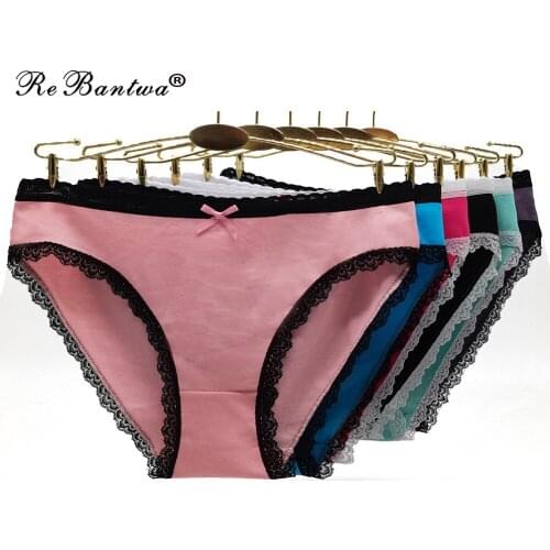 Cotton Panties Female Underpants Sexy Panties For Women Briefs Underwear Comfortable Ladies Pantys Lingerie 10 Pcs/Set