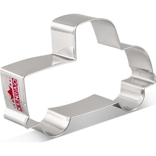 KENIAO Pick up Truck Cookie Cutter - 11.4 x 7.4 cm - Biscuit / Fondant / Pastry Cutter - Stainless Steel