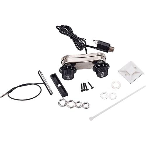 Pickup Set with Tone Volume Knob for Electric Guitar Violin Accessories High Output