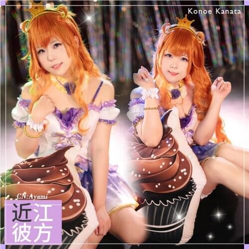 Love Live! Nijigasaki High School Idol Club Konoe Kanata Cosplay Costume Anime Dresses Christmas Halloween Free shipping CG607