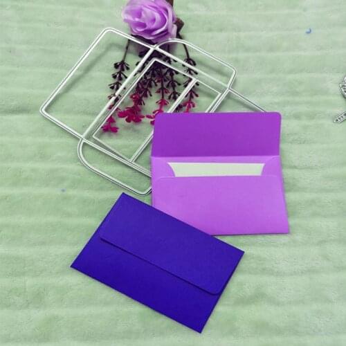 Envelope Metal Cutting Dies Stencils for Scrapbooking Album Paper Card Diary Hand Craft Template Decorative