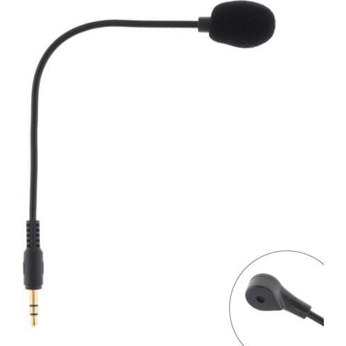 Mini 3.5mm Jack Flexible 190MM Microphone Mic for Mobile Phone / PC / Laptop Notebook / Car