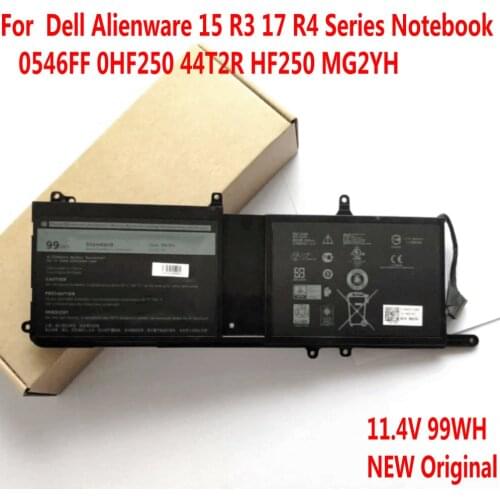 Original 11.4V 99WH 9NJM1 Laptop battery For Dell Alienware 15 R3 17 R4 Series Notebook 0546FF 0HF250 44T2R HF250 MG2YH