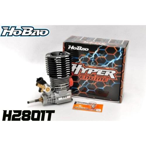 Original OFNA/HOBAO RACING H-2801T MAC 28 6P TURBO ENGINE W/ P4 TURBO PLUG, W/O PULL STARTER