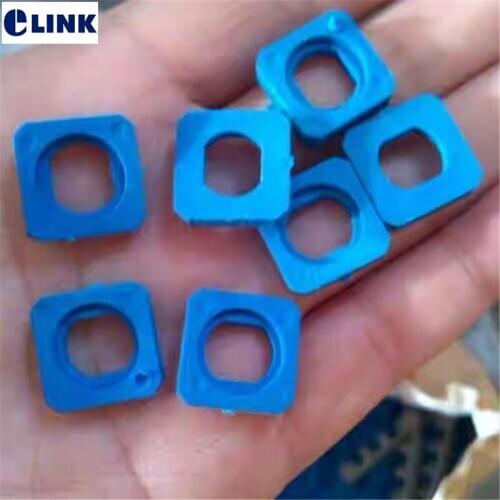 200pcs plastic washer for ST FC fiber optic adapter for patch panel blue washer diamond SC shaped ELINK