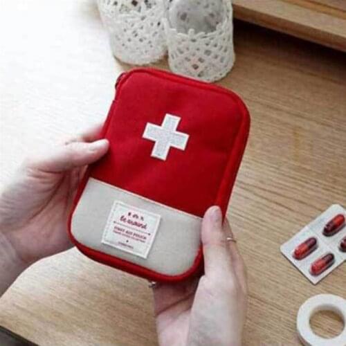 Portable Medicine Bag First Aid Kit Medical Emergency Kits Organizer Outdoor Travel Home Medicine Pill Storage Bag 2021