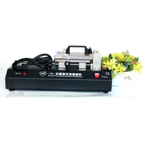 TBK-761 Manual OCA Laminator Built-in Vacuum Pump Universal OCA Film Laminating Machine Multi-purpose Polarizer for LCD Film Box