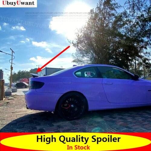 High Quality ABS Plastic Rear Car Spoiler Trunk Lid Wing For BMW E92 Spoiler For 2005-2012 BMW 3 Series E92 M3 2 Door E92 Coupe