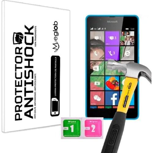 Protector de Pantalla Anti-Shock Anti-Golpe Anti-arañazos Compatible con Microsoft Lumia 540