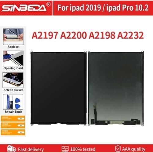 10.2” Original LCD ScreenFor Apple iPad Pro 10.2 Display Touch Screen Digitizer Assembly LCD Replacement A2197 A2200 A2198 A2232