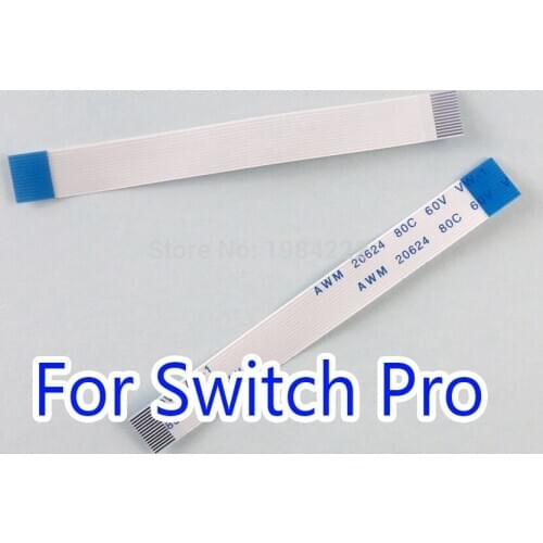 10pcs For Nintendo Switch Pro Controller Mainboard For NS NX Switch Pro Motherboard Connector Ribbon Flex Cable 14pin
