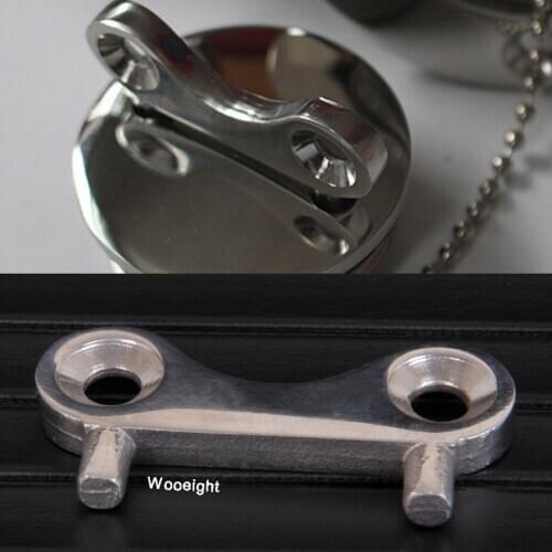 316 Stainless Steel Boat Water Fuel Tank Deck Fill Filler Spare Key Marine Yacht 38mm Replacement Plate Gas Cap Water Open Tool