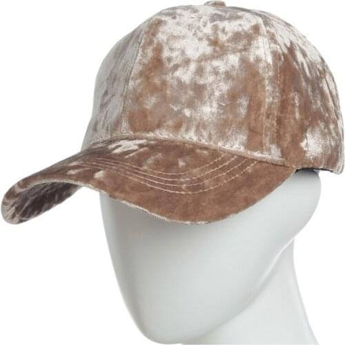 Baseball cap For Women Comfort and warmth Baseball cap made of Corduroy Pure color Adjustable Outdoor leisure Hip Hop Hat