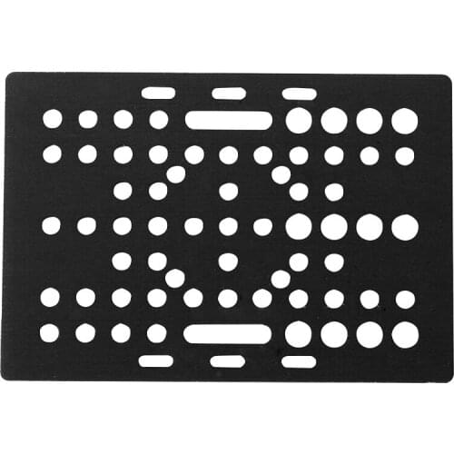 CNC Gantry Plate V Slot Universal Plate Aluminium V Slot Aluminium Linear Extrusion For Openbuilds